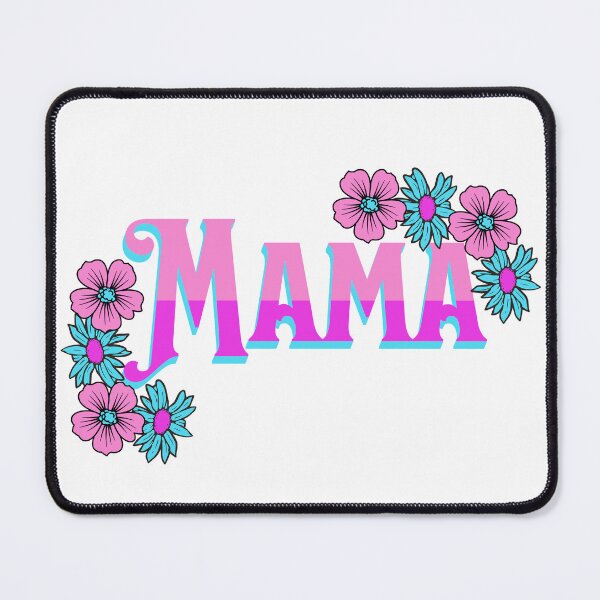 Item preview, Mama in Teal and pink Stickers and more designed and sold by CRandRRstickers.