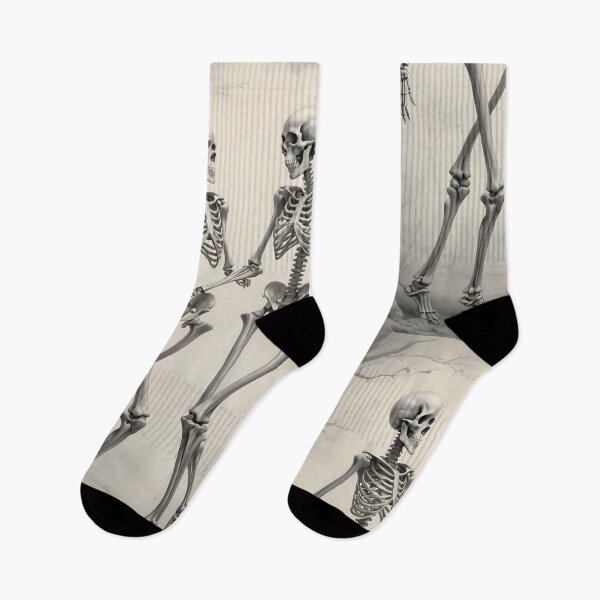 Item preview, Pencil Sketch of Skeleton Couple Dancing in Black and White designed and sold by creativaimages.