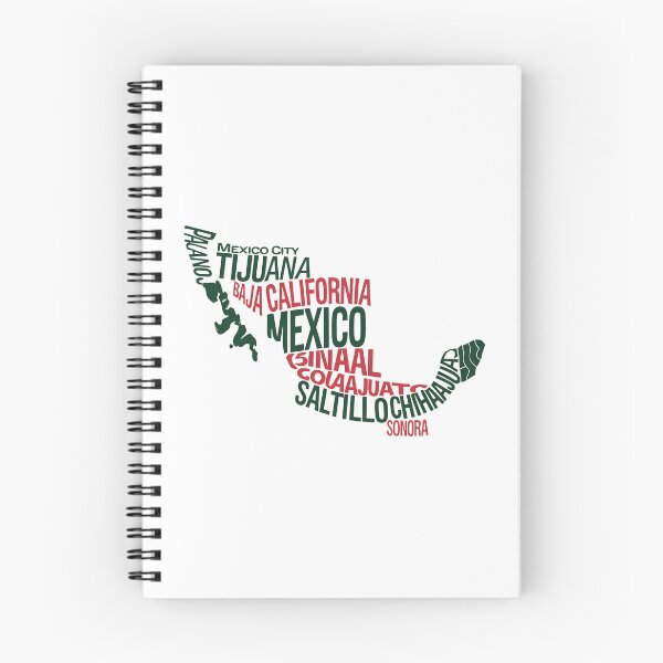 Item preview, Exploring Mexico - Map designed and sold by wanderenergi.