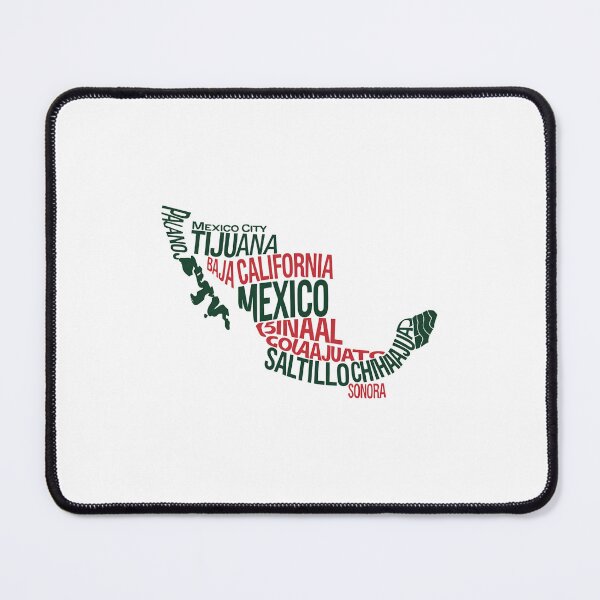 Item preview, Exploring Mexico - Map designed and sold by wanderenergi.