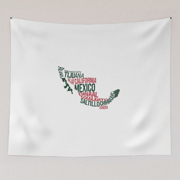 Item preview, Exploring Mexico - Map designed and sold by wanderenergi.