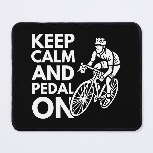 Item preview, Keep Calm and Pedal On designed and sold by Guess4best.
