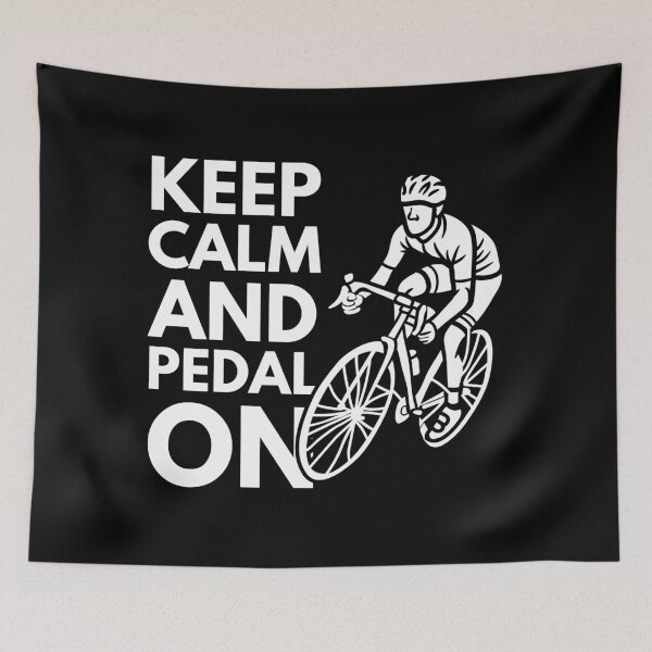 Item preview, Keep Calm and Pedal On designed and sold by Guess4best.