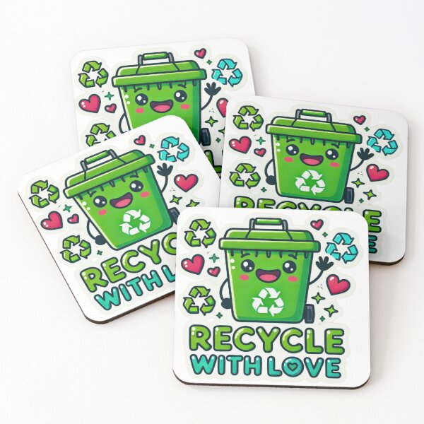 Item preview, Eco-friendly Stickers for Recycling Awareness designed and sold by chutcpoo.