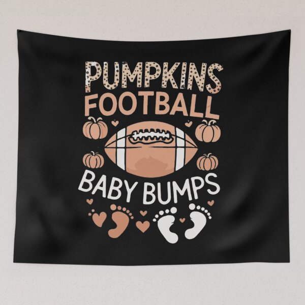 Item preview, Pumpkins Football Baby Bumps Fall designed and sold by Zen41.