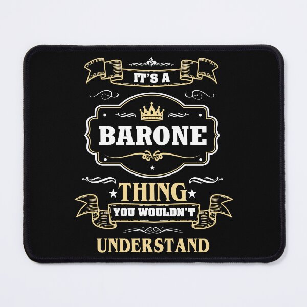 Item preview, It Is A Barone Thing You Wouldn't Understand Barone Name Shirt designed and sold by Zanden-zo.