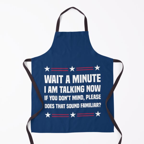 Item preview, Wait a Minute I am Talking Now - Trump Kamala Harris designed and sold by Kannan-Ravi.