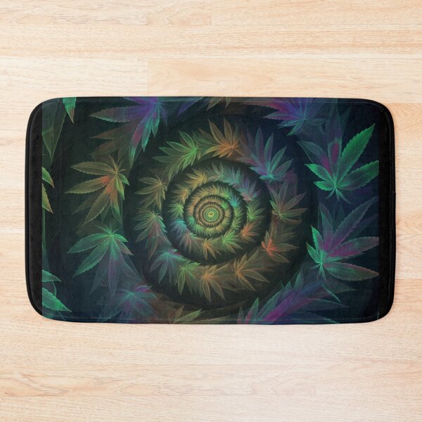 Item preview, Swirl of Vibrant Colorful Pot Leaves designed and sold by JLEmporium.
