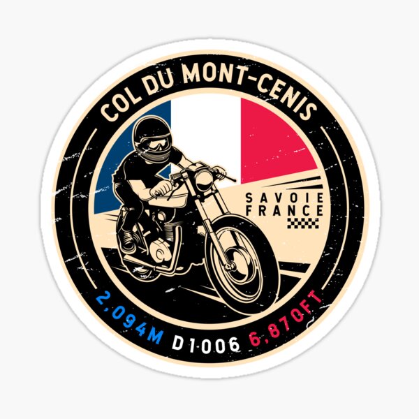 Item preview, Col du Mont-Cenis | France | Motorcycle designed and sold by KrisSidDesigns.