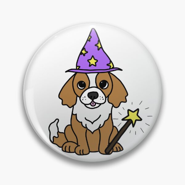 Item preview, wizard dog designed and sold by ripple-media.