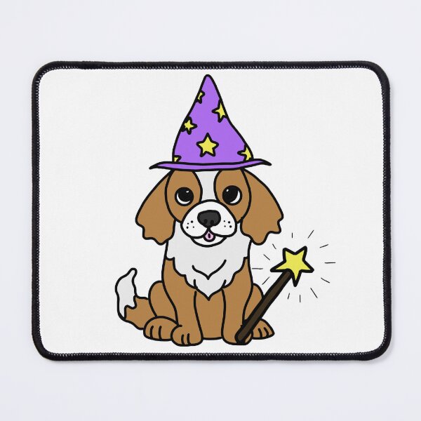 Item preview, wizard dog designed and sold by ripple-media.