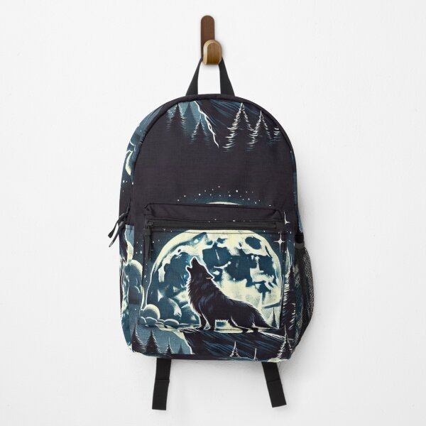 Item preview, Full moon wolf designed and sold by KaluArtsy.