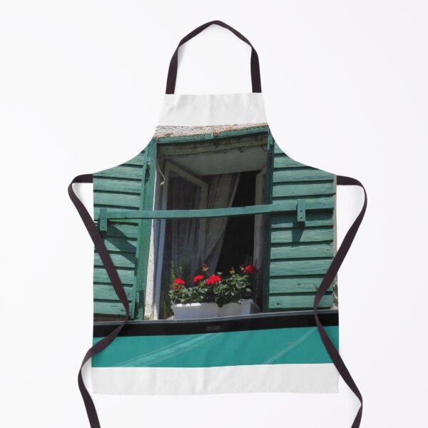 Item preview, Green Shutters & Red Geraniums  designed and sold by wiggyofipswich.