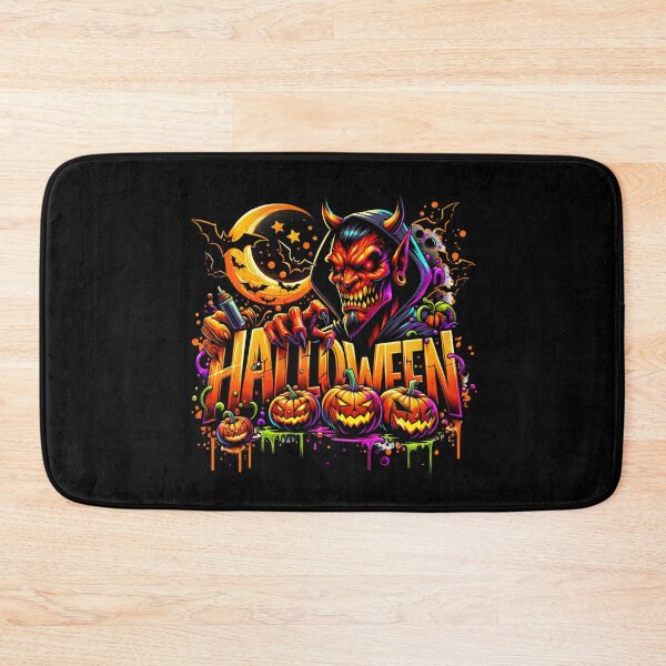 Item preview, Evil Devil & Halloween Pumpkins Watercolor Art – Sinister Halloween Design for Shirts, Mugs, Stickers & More designed and sold by artedigital99.