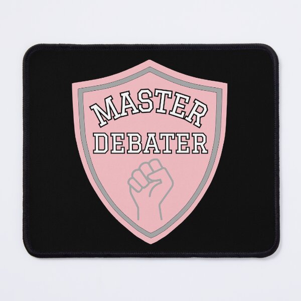 Item preview, master debater debate club debates school debate designed and sold by Alyn8.