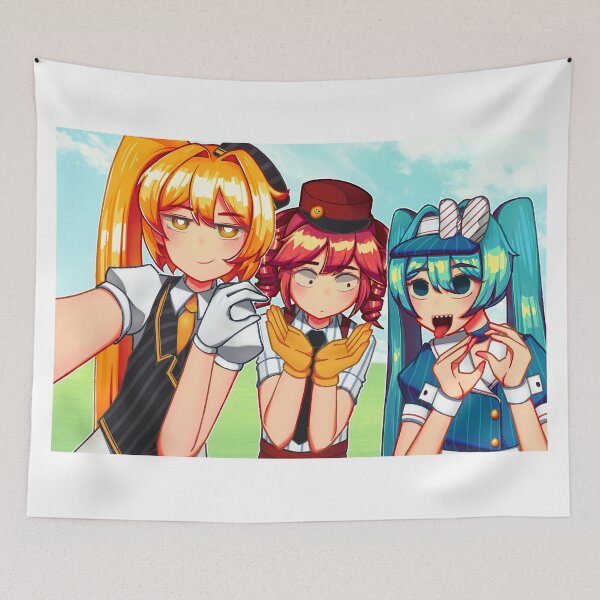 Item preview, Triple Mesmerizer Baka Trio Hatsune Miku Teto Kasane Akita Neru Reunion! designed and sold by MilkTeaMari.