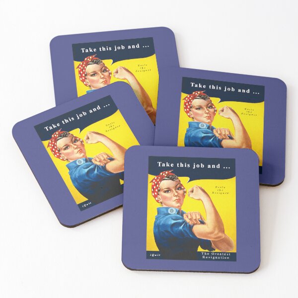 Item preview, Rosie the Riveter Resigns designed and sold by BumpsRYC.