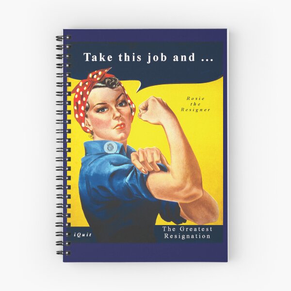 Item preview, Rosie the Riveter Resigns designed and sold by BumpsRYC.