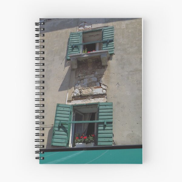 Item preview, Green Shutters, Red Geraniums, Porec designed and sold by wiggyofipswich.