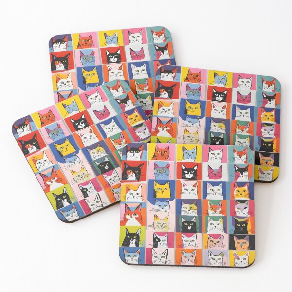 Item preview, Meow Mosaic designed and sold by elgatonocturno.