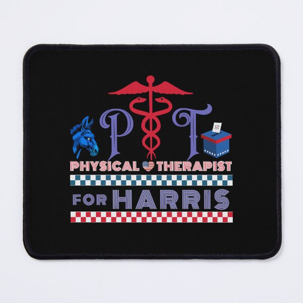 Item preview, Physical Therapist For Harris US President Election October 2024 Design designed and sold by Raise2Shine.