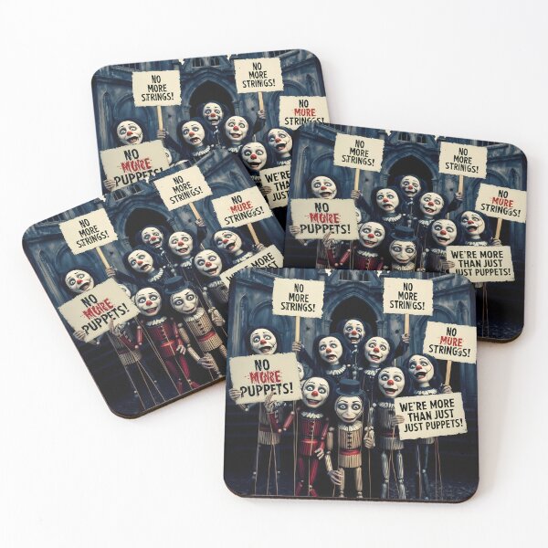 Item preview, Puppet Rebellion: No More Strings! designed and sold by Sartawsky.