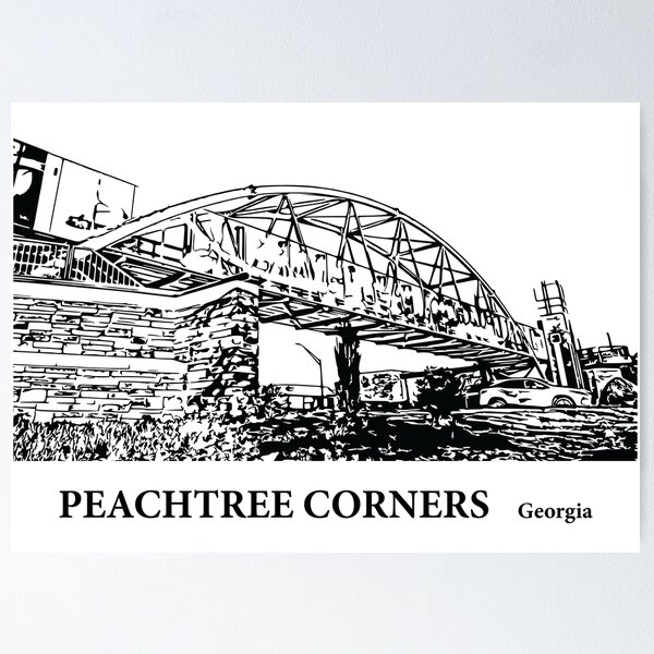 Item preview, Peachtree Corners Georgia designed and sold by Lakeric.