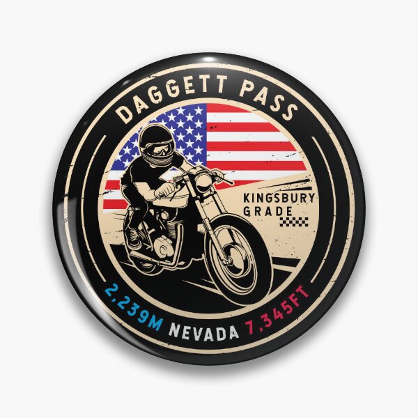 Item preview, Daggett Pass | Nevada | Motorcycle designed and sold by KrisSidDesigns.