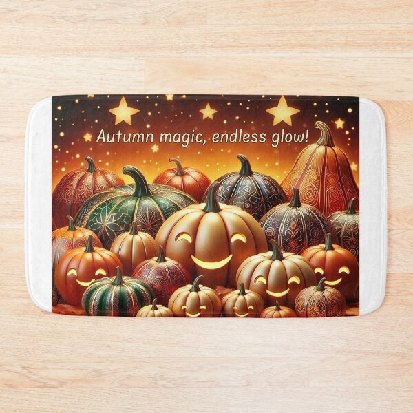 Item preview, Warm and Smiley Halloween: The Magic of Pumpkins designed and sold by Timushi.