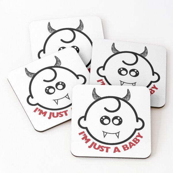 Item preview, I'm just a (demon) baby! designed and sold by Merrill Santacqua.