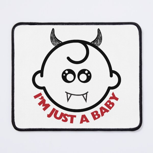 Item preview, I'm just a (demon) baby! designed and sold by Merrill Santacqua.