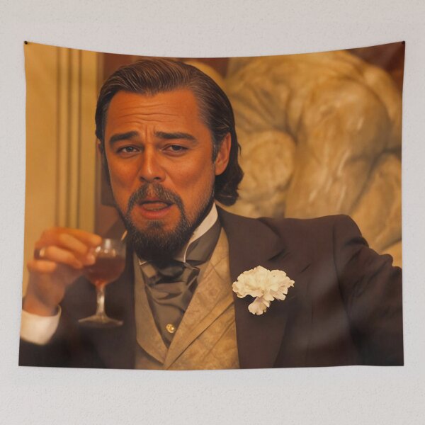 Item preview, Leonardo Dicaprio Django meme designed and sold by muskitt.