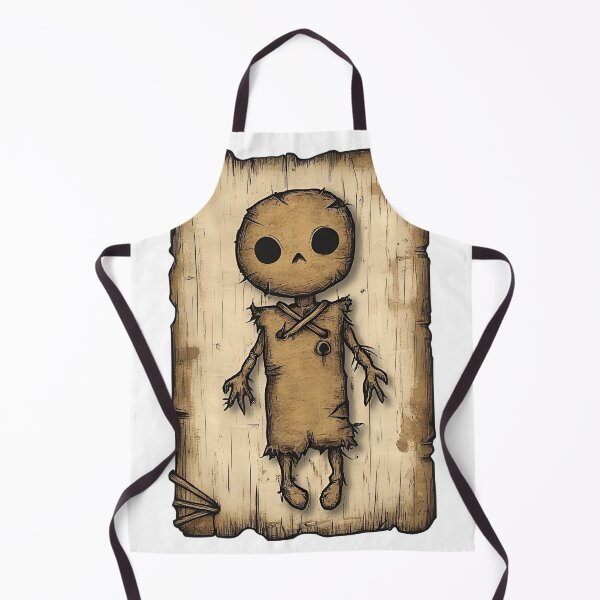 Item preview, Vintage Creepy Doll – Dark and Mysterious Horror Art designed and sold by Creet-Design.