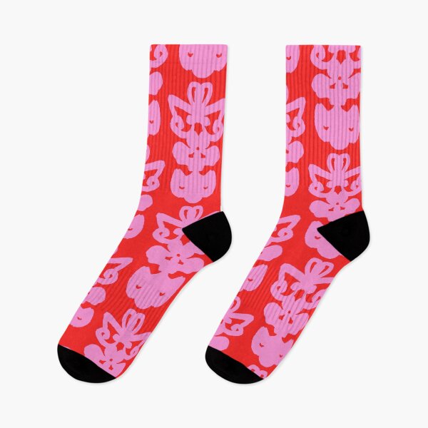 Item preview, Willoughby Cottage Preppy Pink and Red Traditional Contemporary Pattern designed and sold by kierkegaard.