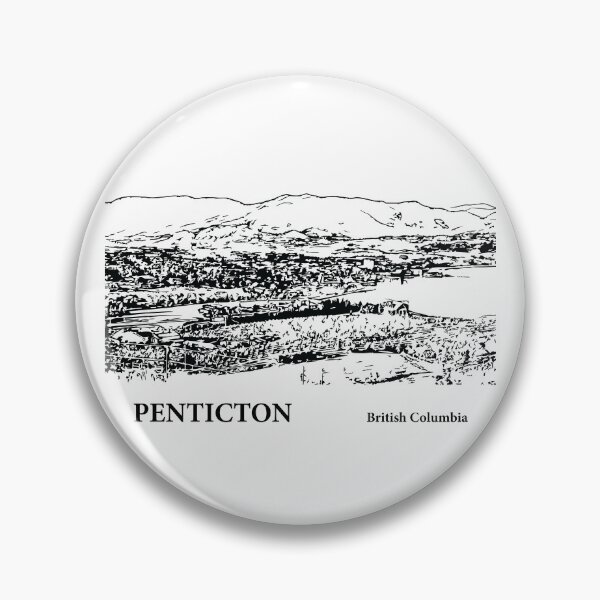 Item preview, Penticton British Columbia designed and sold by Lakeric Cityscapes.