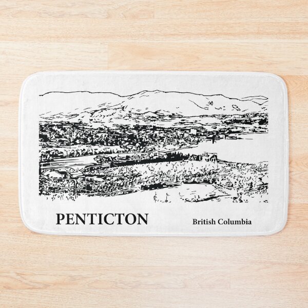 Item preview, Penticton British Columbia designed and sold by Lakeric Cityscapes.
