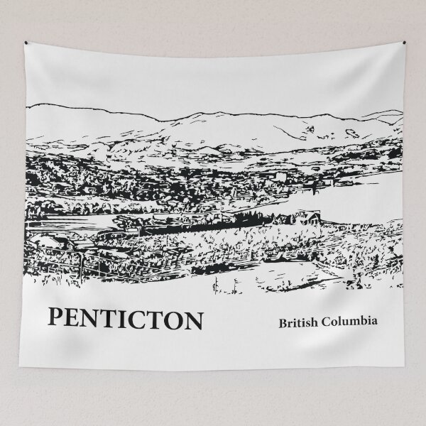 Item preview, Penticton British Columbia designed and sold by Lakeric Cityscapes.