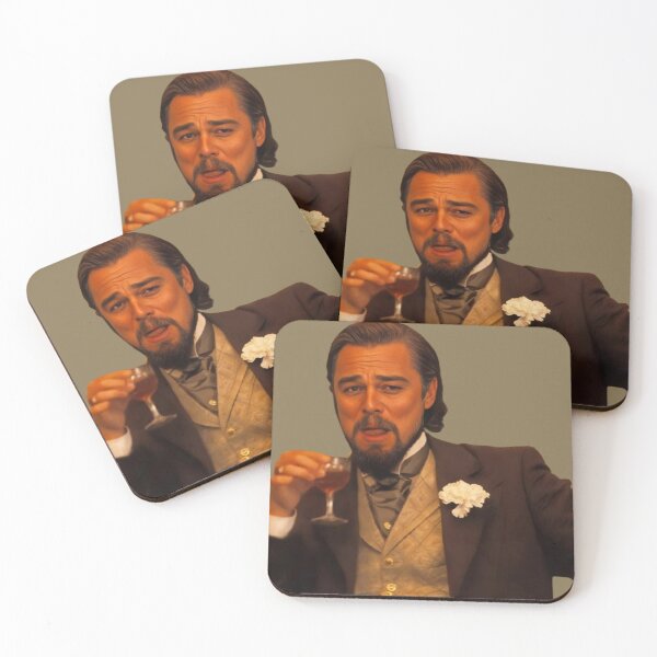 Item preview, Leonardo Dicaprio Django meme (no background) designed and sold by muskitt.