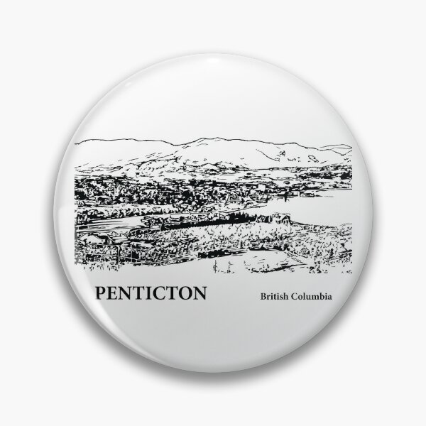 Item preview, Penticton British Columbia designed and sold by Lakeric Cityscapes.