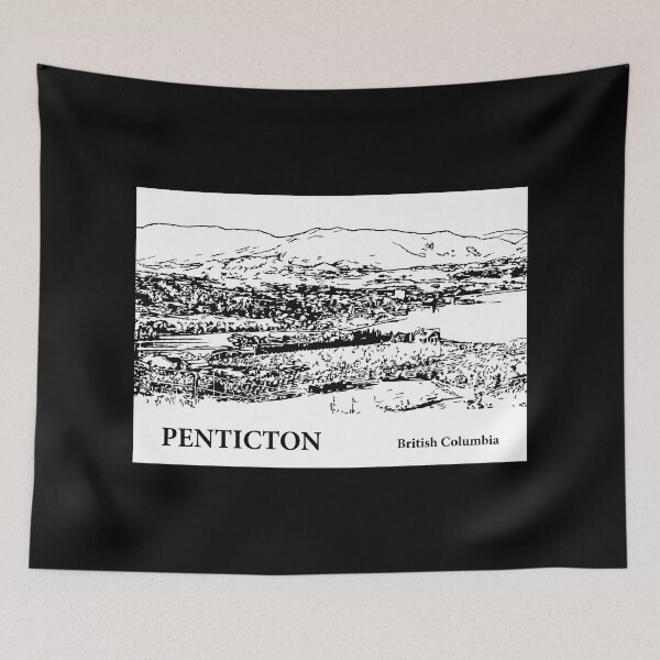 Item preview, Penticton British Columbia designed and sold by Lakeric Cityscapes.