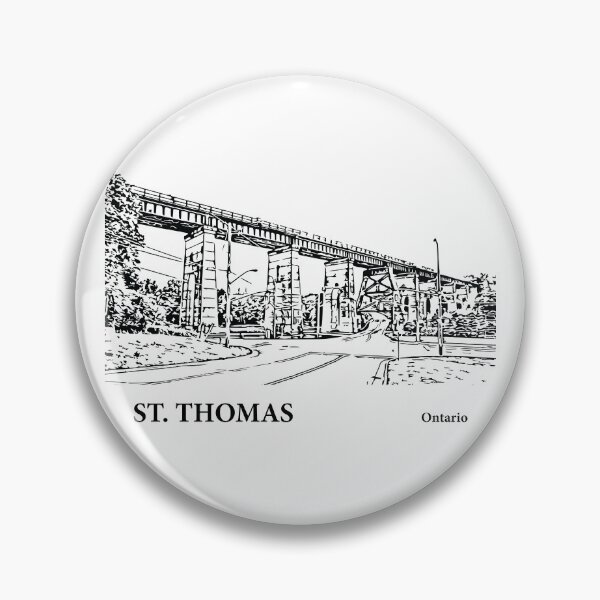 Item preview, St. Thomas Ontario designed and sold by Lakeric Cityscapes.