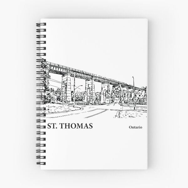 Item preview, St. Thomas Ontario designed and sold by Lakeric Cityscapes.