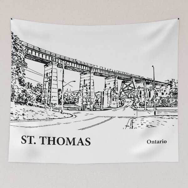 Item preview, St. Thomas Ontario designed and sold by Lakeric Cityscapes.