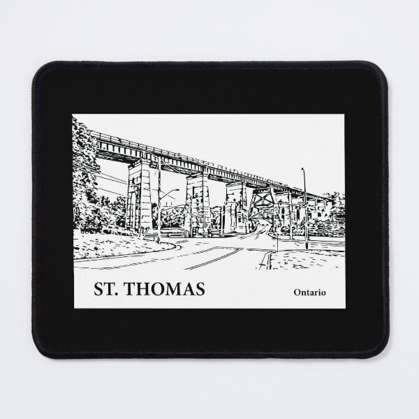 Item preview, St. Thomas Ontario designed and sold by Lakeric Cityscapes.
