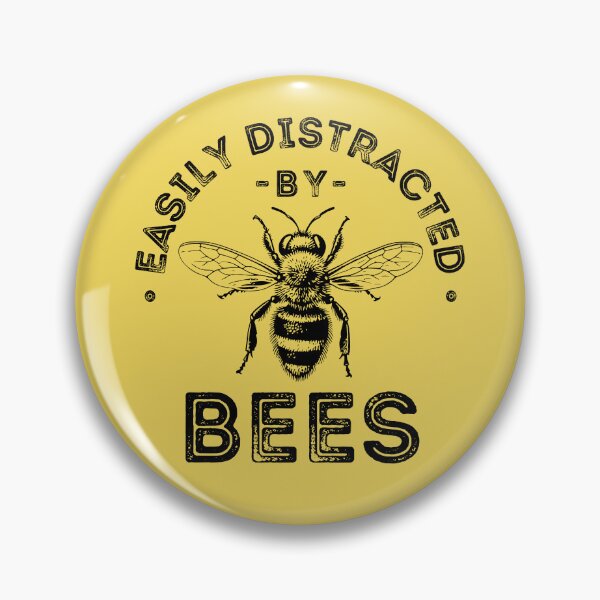 Item preview, Easily distracted by Bees, beekeeper, vintage bee designed and sold by lagunaklein.