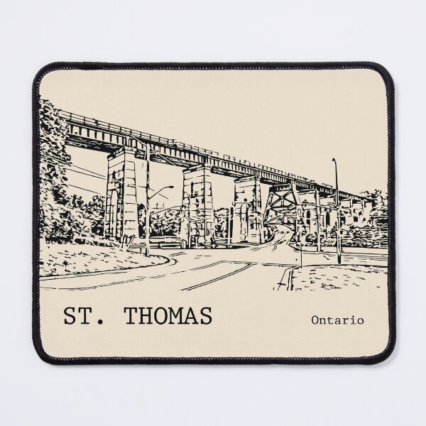 Item preview, St. Thomas Ontario designed and sold by Lakeric Cityscapes.