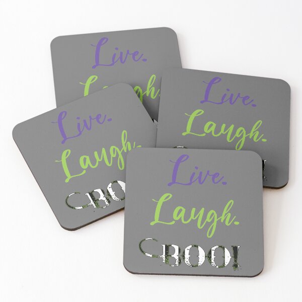 Item preview, Live. Laugh. Boo! designed and sold by LethalChicken.