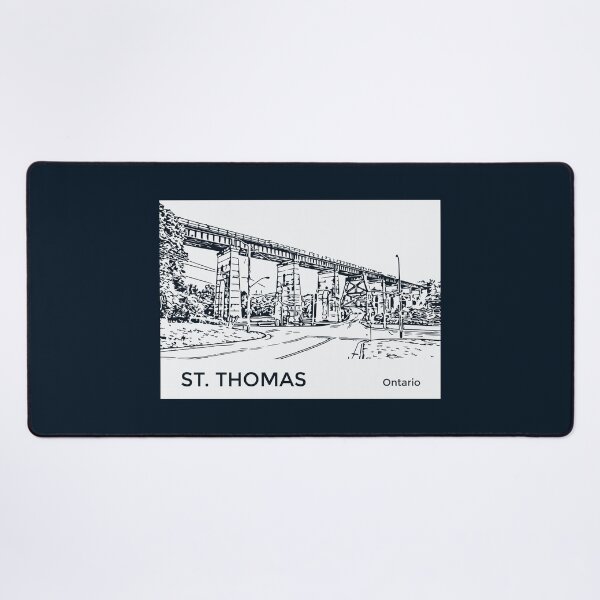 Item preview, St. Thomas Ontario designed and sold by Lakeric Cityscapes.