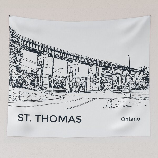 Item preview, St. Thomas Ontario designed and sold by Lakeric Cityscapes.