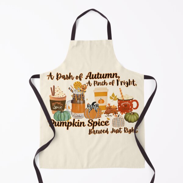 Item preview, Pumpkin Spice Fall Design - A Dash of Autumn, A Pinch of Fright, Brewed Just Right designed and sold by TOA Timeless Original Apparel.